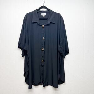 Vintage Adrian Jordan Top Womens 30 Party Event Evening Cosmos Relaxed Feminine